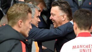 Reign of Louis van Gaal ends as Jose Mourinho prepares to step up