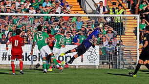 Little sparkle as Ireland's send-off falls flat in Cork