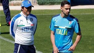 Italy boss Antonio Conte plays it cool ahead of Ireland test