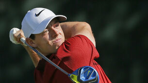 Relaxed Rory McIlroy in the driving seat at Baltusrol
