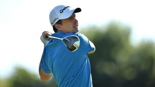 Simon Thornton slips on another tough day at Q School for Irish group
