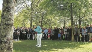 Irish Open: Danny Willett and Rory McIlroy teeing up a duel after opening day