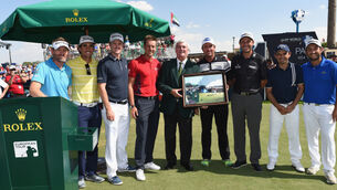 European Tour stars bid fond farewell to tee-time tones of Ivor Robson