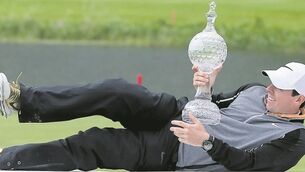 Rory McIlroy powers through closing holes to realise Irish Open dream