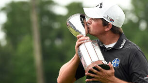 Emotional Brian Stuard clinches first PGA tour title