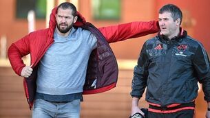 Munster Rugby Squad Training