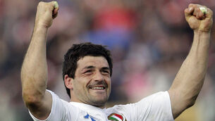 New Italy coach Conor O'Shea won't be able to count on Andrea Masi