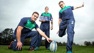 Rob Herring, Devin Toner and Tommy O'Donnell 26/1/2016