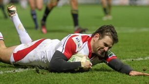 Frustrated Jared Payne hoping Ulster can let loose on Zebre