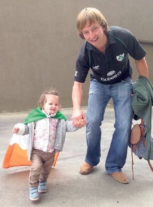 Michael Connery and daughter Luisa Marie.