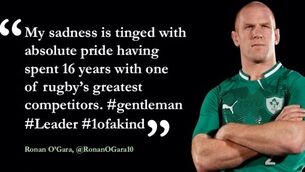 Paul O'Connell: Captain. Leader. Legend.