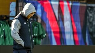 Relaxed Keith Earls enjoying centre stage
