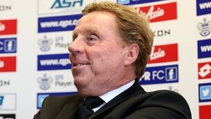 Harry Redknapp backs Ireland for World Cup from his car window