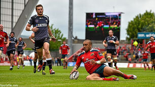 Simon Zebo and Donnacha Ryan set to return for Munster’s battle with Ulster