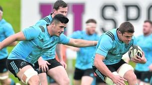 Mario Sagario steps into breach for Munster