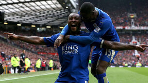 Manchester United v Leicester City - Barclays Premier League - Old Trafford