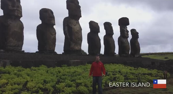 Guy visits 15 countries to recreate Independence Day speech on 20th anniversary