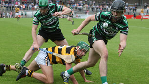 Alan Cadogan gives a masterclass during Douglas victory