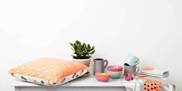 A selection of sustainably sourced products from www.thepeoplesemporium.co.uk include cushions (from €38), mugs (€12), bowls (€11), egg cups (€7), tea towels (€15) and laundry bags (€28). A selection of sustainably sourced products from www.thepeoplesemporium.co.uk include cushions (from €38), mugs (€12), bowls (€11), egg cups (€7), tea towels (€15) and laundry bags (€28).