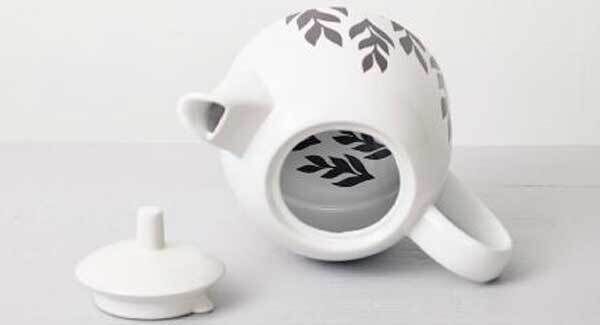 The Fearnall teapot promises to be a good pourer and has a surprise design on the inside (€37). The Fearnall teapot promises to be a good pourer and has a surprise design on the inside (€37).