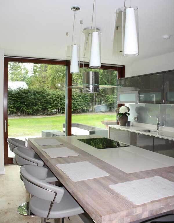 A close-up of the kitchen in a Booterstown home, her most recent project. A close-up of the kitchen in a Booterstown home, her most recent project.
