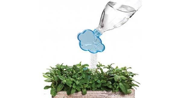 Rainmaker connects to most soft drink bottles to ensure house plants are treated to their daily dose in a way that resembles their natural habitat. The device is shaped to resemble a fluffy cloud, and when filled with water, the holes on its underside filter liquid through to achieve an even spray over a planter box. €14, www.notonthehighstreet.com Rainmaker connects to most soft drink bottles to ensure house plants are treated to their daily dose in a way that resembles their natural habitat. The device is shaped to resemble a fluffy cloud, and when filled with water, the holes on its underside filter liquid through to achieve an even spray over a planter box. €14, www.notonthehighstreet.com