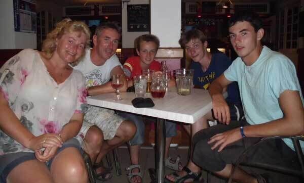 Conor Power returned for the exact same holiday 30 years later with his own teenage sons.