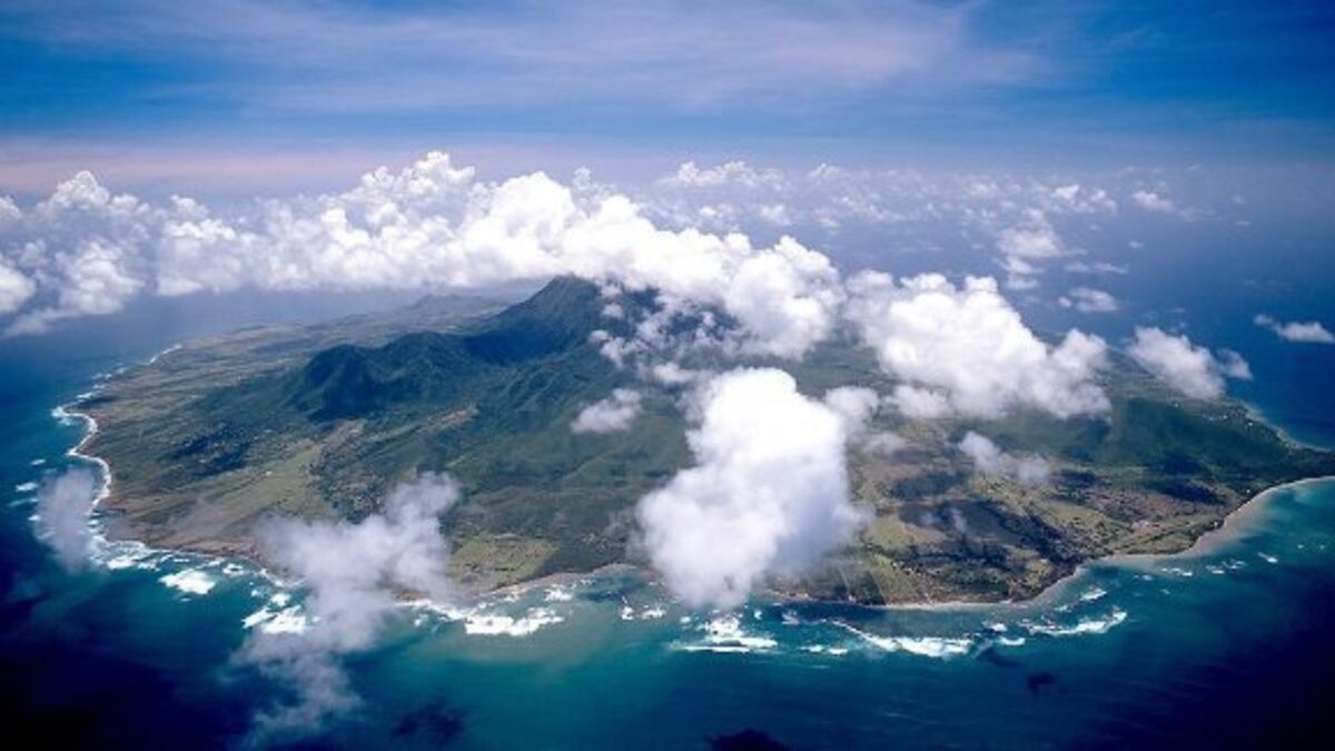 Island life on Caribbean island of Nevis
