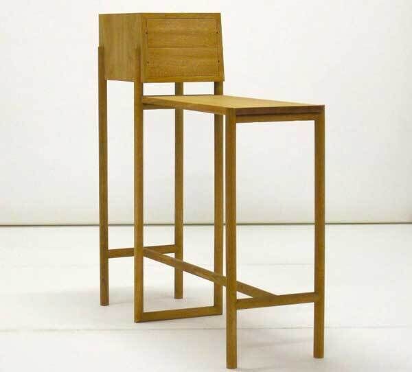 Hall Table; materials Spanish chestnut