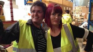 Suzanne Harrington’s daughter volunteers at the refugee shanty town in Calais