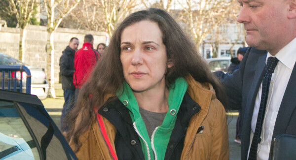 Monika Matracka arriving at a special setting of Limerick District Court in connection with the death of a Polish marathon runner Michal Rejmer. Picture: Brian Gavin Press 22.