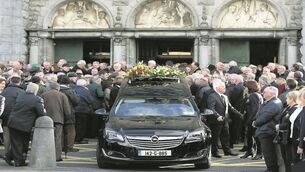 GALLERY: Laughter and tears at send-off for Christy O'Connor Jnr