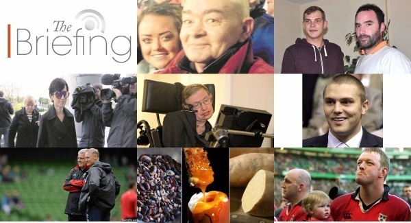 Catch-up with what you've missed so far today with our lunchtime briefing