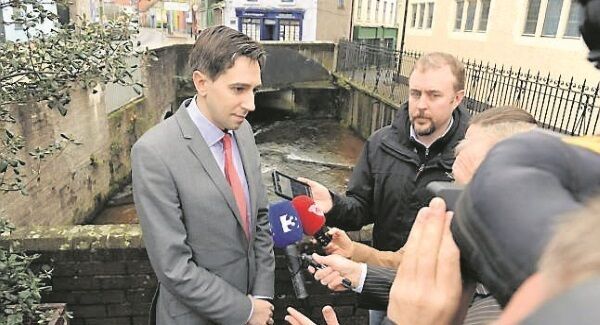Simon Harris speaking about the Blackpool Flood Relief Scheme in 2015 Simon Harris speaking about the Blackpool Flood Relief Scheme in 2015