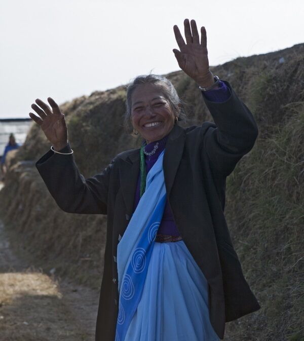 Community health volunteer Bedlaxmi Shrestha.
