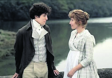 Edward Ferrars (Hugh Grant) and Elinor Dashwood (Emma Thompson) in ‘Sense and Sensibility.