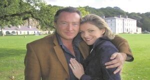 Michael Flatley and his wife Niamh at Castlehyde House on the River Blackwater, in Fermoy, Co Cork.