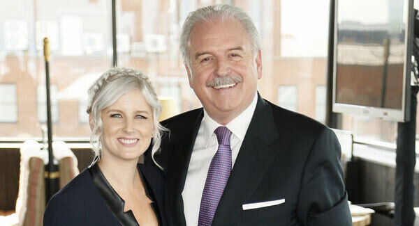 Sinead Kennedy and Marty Whelan