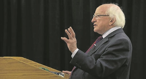 Michael D Higgins not ruling out second term as president