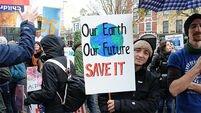 VIDEO: Climate Change Protest March in Cork City