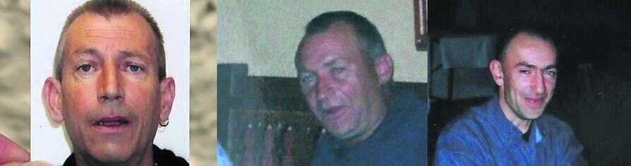 Kenny, Paul and Shane Bolger