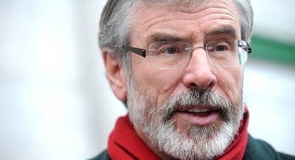 Sinn Féin leader Gerry Adams