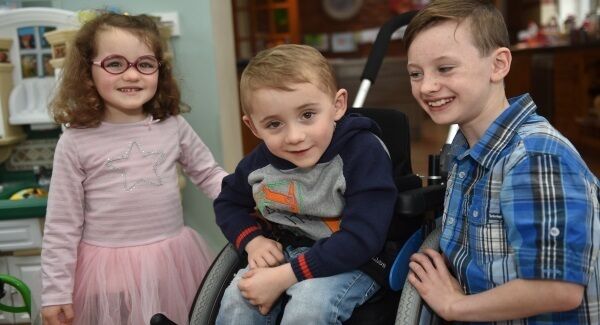 Culannis pictured with his sister Annamay and brother Gearoid Culannis pictured with his sister Annamay and brother Gearoid