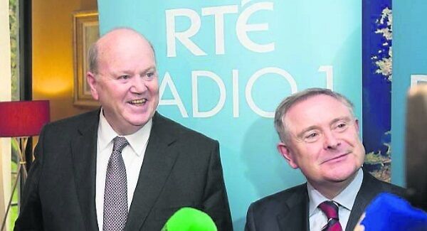 Michael Noonan and Brendan Howlin Michael Noonan and Brendan Howlin