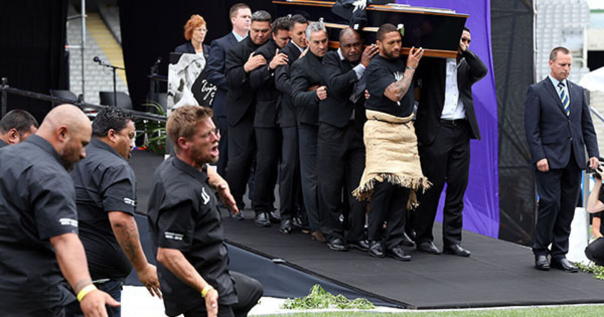 VIDEO Jonah Lomu Public Memorial