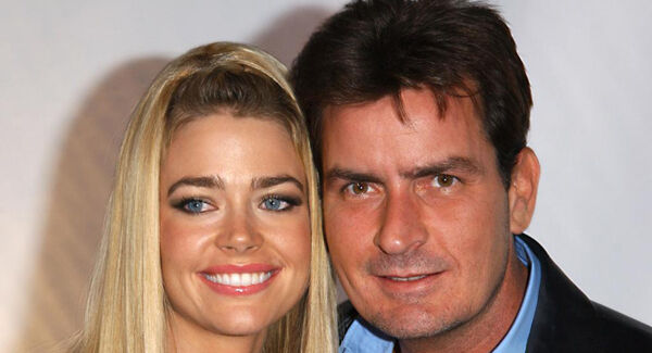 Sheen with his former wife Denise Richards