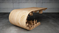 Inception style coffee table takes funky to another level