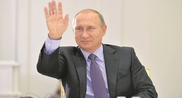 Russian president Vladimir Putin