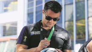 Dan Carter's the man but I’ll be here for as long as I can