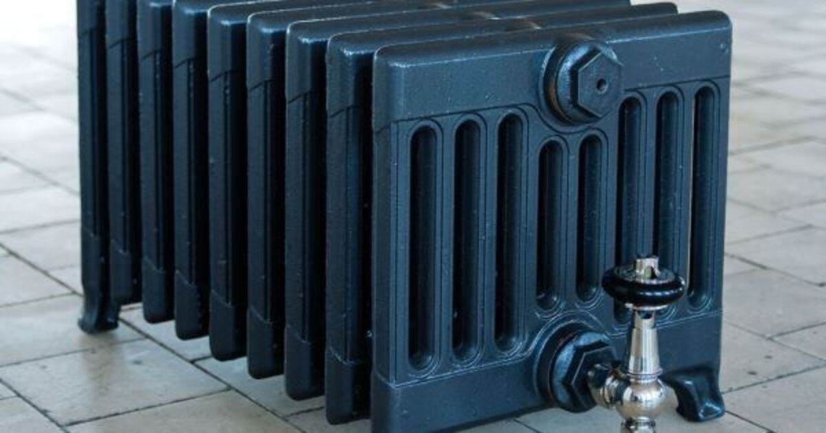 Post Communist Radiator Vintage View: Domestic central heating